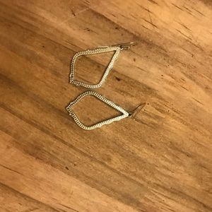 Kendra Scott gold earrings